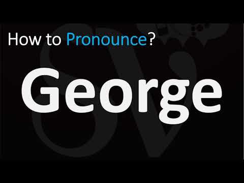 How to Pronounce George? (CORRECTLY)