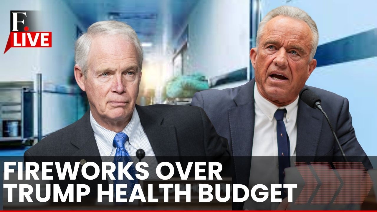 Kennedy LIVE: US Health Secretary Robert F. Kennedy Jr Clashes with Ron Johnson Over Trump Budget