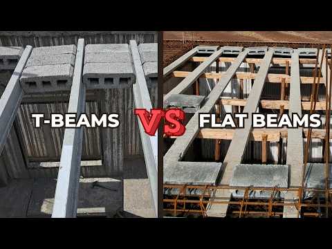 T-Beams vs Flat Beams: Which is the Better Beam & Block Tech For You?