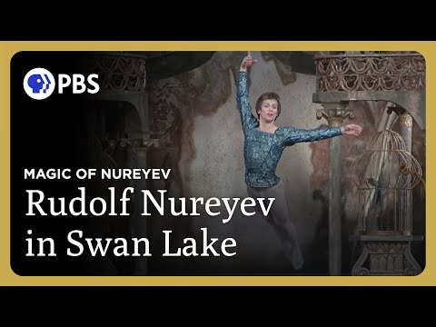 Rudolf Nureyev Performs in Swan Lake | Magic of Nureyev | Great Performances on PBS