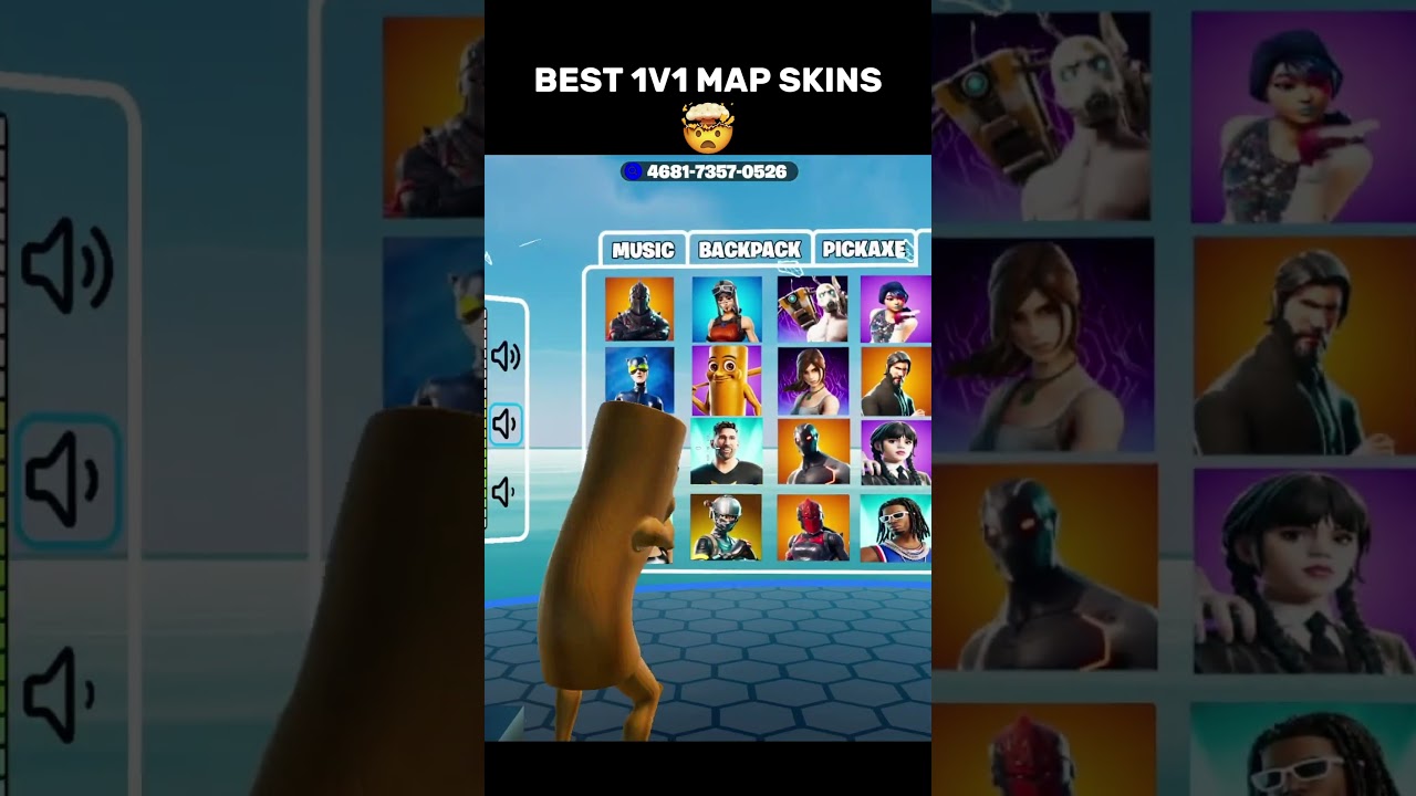 BEST Map with SKINS in Fortnite #foryou #fortnite #1v1