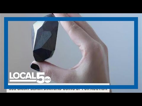 Out of this world: 555.55-carat black diamond lands in Dubai