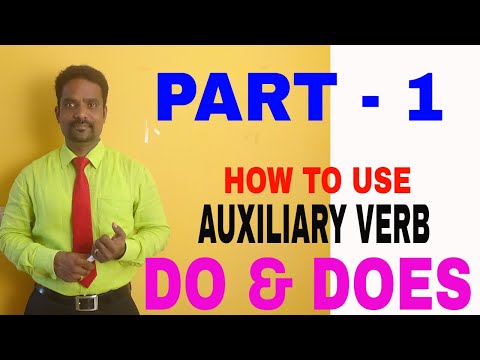 USAGE OF DO AND DOES | LEARN ENGLISH IN TAMIL| SPOKEN ENGLISH  THROUGH TAMIL| ENGLISH CLASS Video