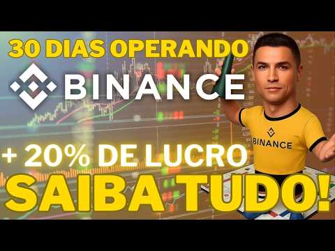 Binance + Bot COINTECH2U: 30 Dias de Operação e Mais de 20% de Resultado!