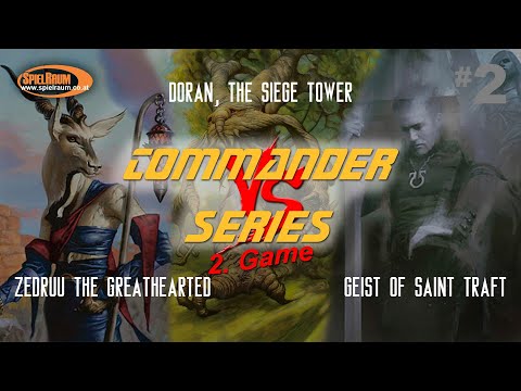 SpielRaum Commander Series - 2 - Doran vs. Geist vs. Zedruu (2. Game) [DE]