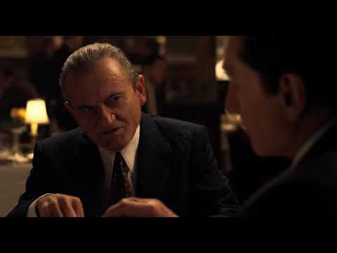 The Irishman 2019 -Clip- HD 'Frank "officially" meets Russel - Habla Italianao'