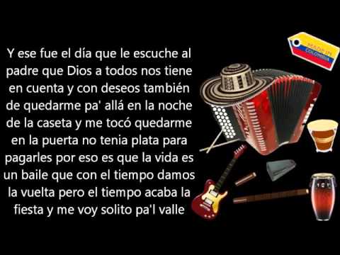 Diomedes Diaz    Mi muchacho Letra