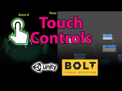 Unity-Bolt Part 7: Touch Controls - Getting Started with Bolt (Visual Scripting) Tutorial