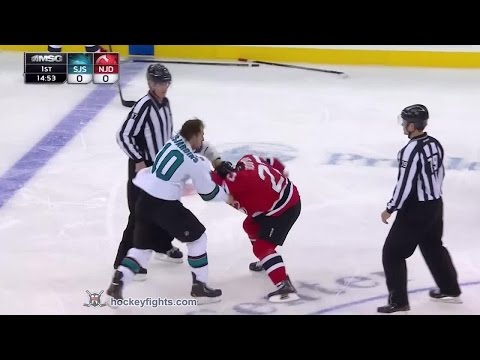 Andrew Desjardins vs Jordin Tootoo