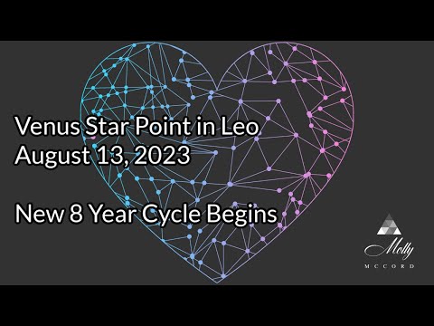 New Venus Beginnings with Venus Star Point in Leo  - 2023 Astrology