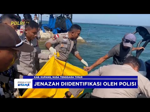 DITPOLAIRUD POLDA NTT &amp; POLSEK KUPANG BARAT EVAKUASI JENAZAH DI PERAIRAN LALENDO