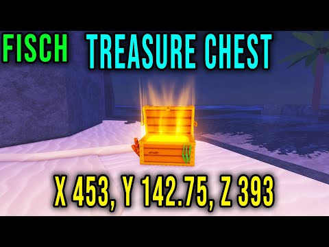 TREASURE CHEST LOCATION 88 (X 453, Y 142.75, Z 393) [FISCH] - Roblox