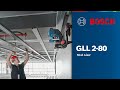 Nivel Láser BOSCH GLL 2-80P | Video
