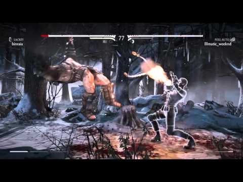 Mortal Kombat X: binraix (Lackey) vs Illmatic_weekend (Full Auto)-good Full Auto "spammer" takedown
