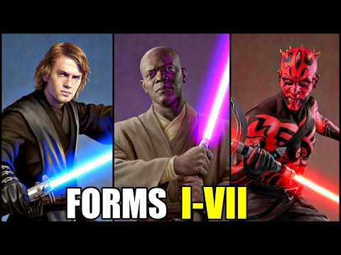 An Embarrassingly Long Analysis of the 7 Lightsaber Combat Forms