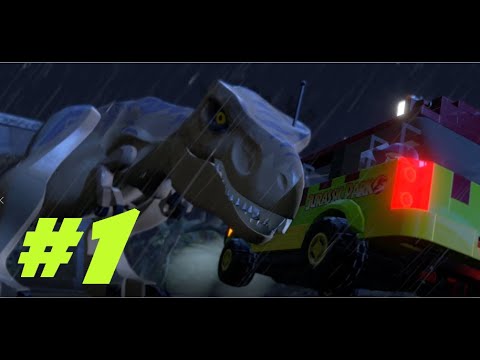 Lego Jurassic World   #1 Coop Gameplay