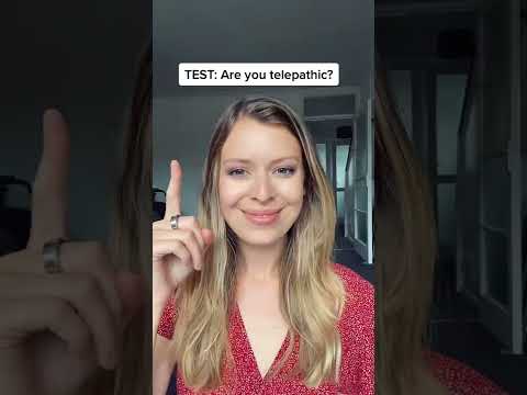 Telepathy Test - Are You Telepathic? #shorts