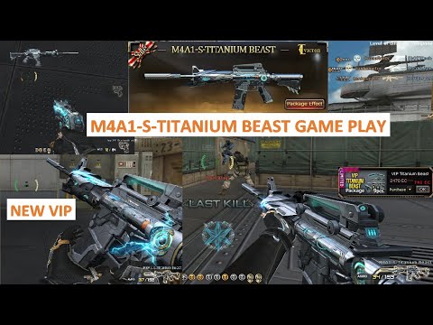 NEW VIP M4A1-S-TITANIUM BEAST IN CROSSFIRE PHILIPPINES 2020