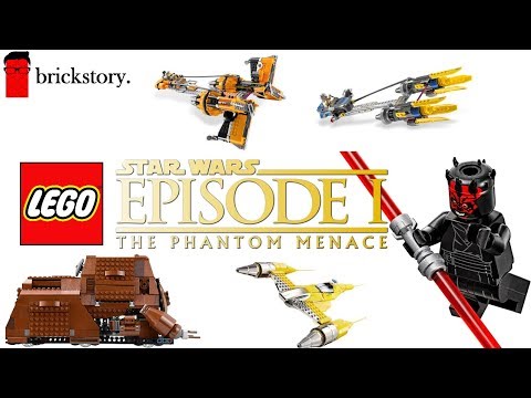 All LEGO Star Wars sets for Episode 1: The Phantom Menace! | Brickstory