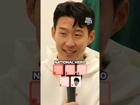 SON names his TOP FIVE FAVOURITE players EVER 🤩 #shorts #football #soccer