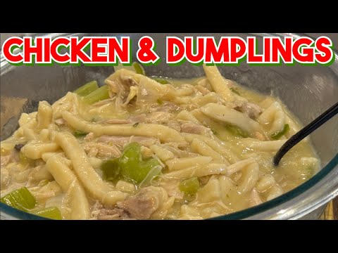 Holiday Chicken & Dumplings That Warm the Soul