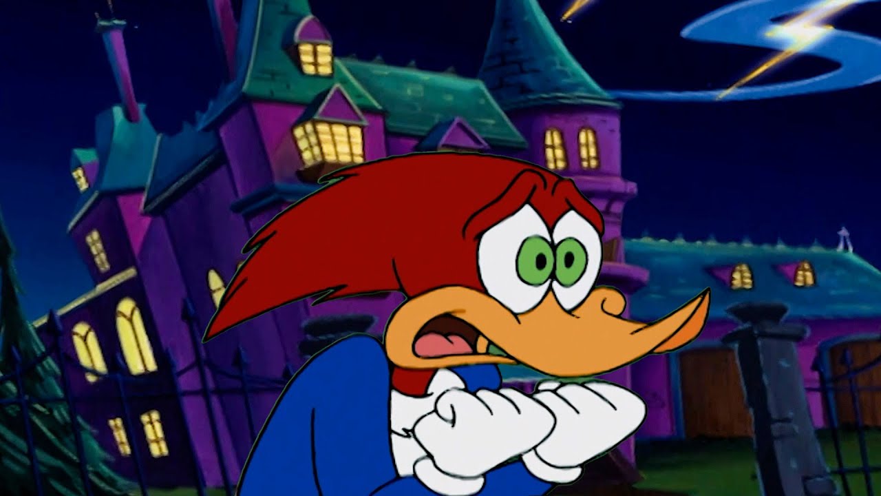 Será que Pica-Pau Consegue Sobreviver na Casa Assombrada? | Pica-Pau em Português