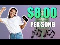 Get $8.00 for Each Song You Listen To! 🎵 | Make Money Online 2023