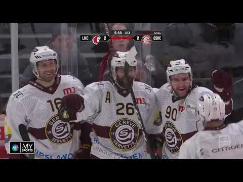 Lausanne HC - Genève-Servette HC 2-4 (0-0; 2-0; 0-4)