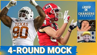 4-Round Chargers Mock Draft: LA Gets Haul From Broncos, Go Defensive Tackle in Round One