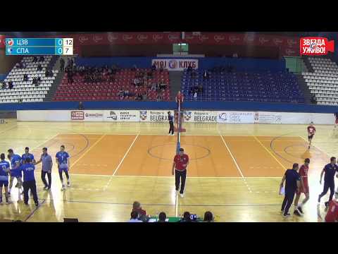 02.11.2018. Odbojka, Crvena zvezda - Spartak Ljig 3:0