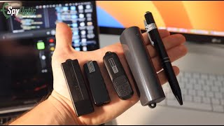 Spionage Mini Audiorekorder Diktiergeräte Esonic Voice Recorder Rezension Vergleich SpyShop Berlin