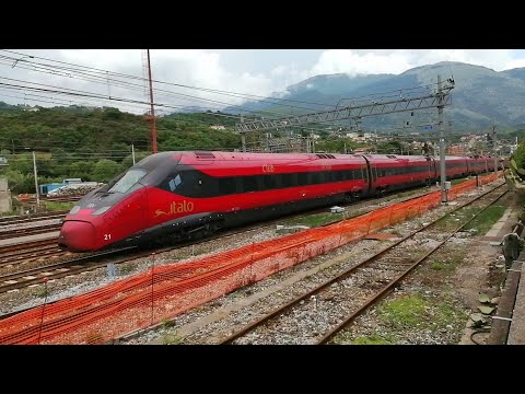 Italo 8158 Reggio di Calabria - Milano Centrale. Sapri 02-06-2023 Evo n. 21