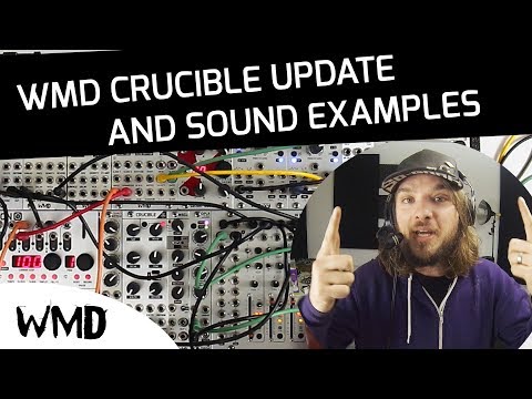 WMD CRUCIBLE Eurorack Metallic Resonator and Cymbal Percussion Module image 2