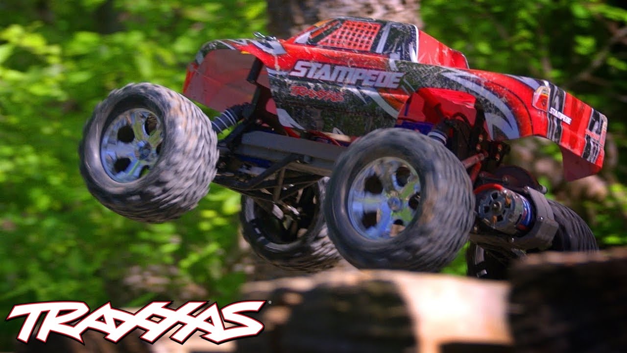 RC auto Traxxas Stampede 1:10 VXL TQi, Rock'n Roll