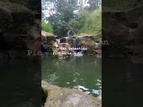 CASCADA La Poza del encanto 🤩 en Pichincha, Manabí, ECUADOR #turismo #ecuador