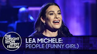 Lea Michele: People (Funny Girl) | The Tonight Show Starring Jimmy Fallon