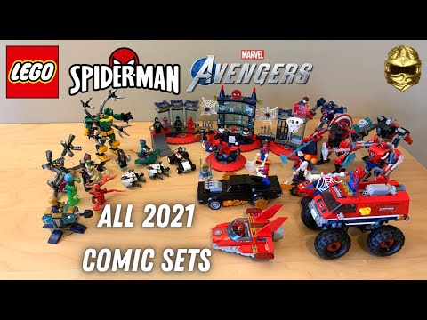 All LEGO Marvel 2021 Comic-Based Spider-Man & Avengers Sets! Mechs, Ghost Rider, Spider-Lair, & More