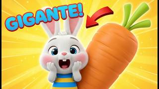 🥕 UAU! O Pipo encontrou uma CENOURA GIGANTE! 😱🐰 Música Infantil | Pipo Tube Kids🐰🥕