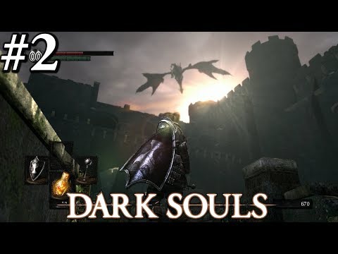 Dark Souls 1 | Walkthrough #2 (Firelink Shrine - Undead Burg)