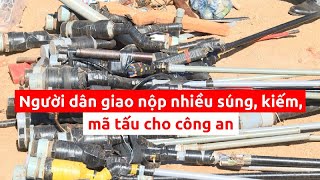 Tiêu hủy vũ khí, vật liệu nổ, công cụ hỗ trợ và pháo lậu