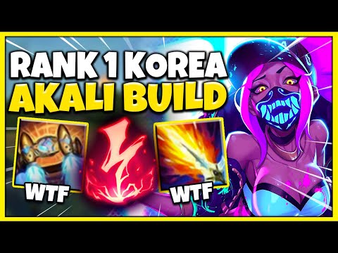 "SORO" THE #1 AKALI KOREA USES ROCKETBELT EVERY GAME?!? TESTING RANK 1 KR BUILD! - League of Legends