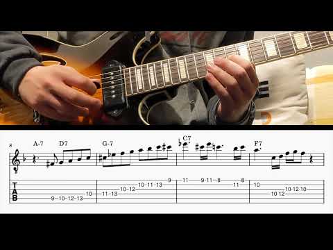 Lick of the Day #4 - Peter Bernstein ii V Lick