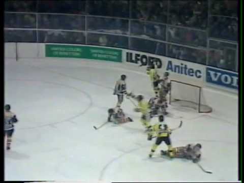 Fribourg Gottéron - Lugano (1990-91)