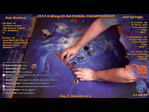2017 X-Wing US Nationals DAY 2, ROUND 6