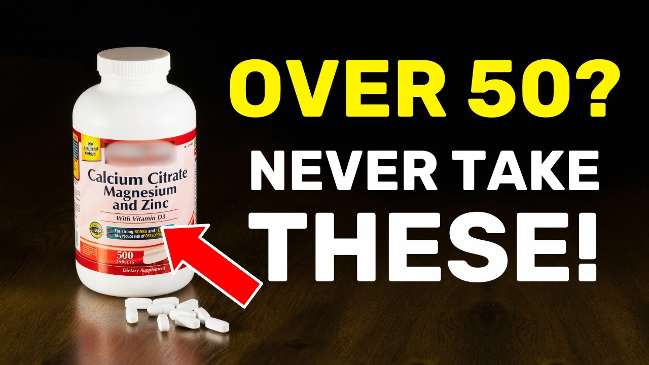 3 SUPPLEMENTS People Over 50 Must NEVER Take