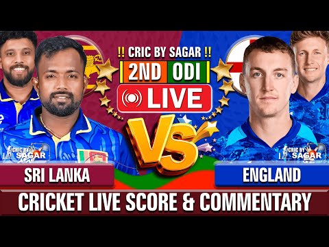 Sri Lanka vs England Live | 2nd ODI | Cricket Live Score & Commentary