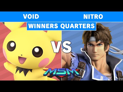 MSM 183 - CLG | VoiD (Pichu) vs Nitro (Richter) Winners Quarters - Smash Ultimate