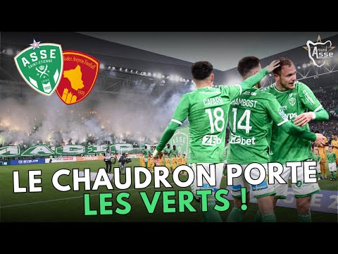 ASSE - RODEZ. Enorme ambiance à Geoffroy-Guichard !