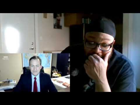 Children interrupt BBC News interview - BBC News  - REACTION!!!
