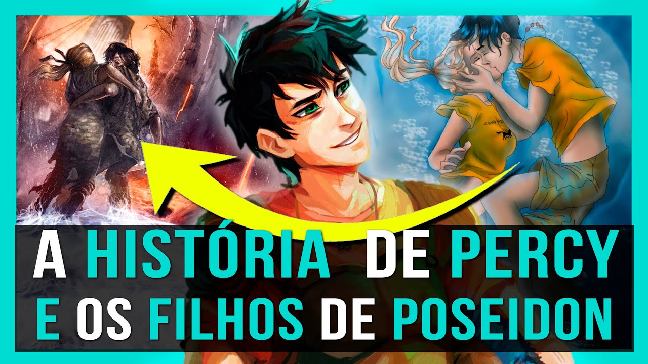 ENTENDA A JORNADA COMPLETA DE PERCY JACKSON E OS PODERES DE SEUS MEIO-IRMÃOS | FILHOS DE POSEIDON 🔱